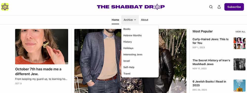 The Shabbat Drop, a Kosher Duck Revolution column